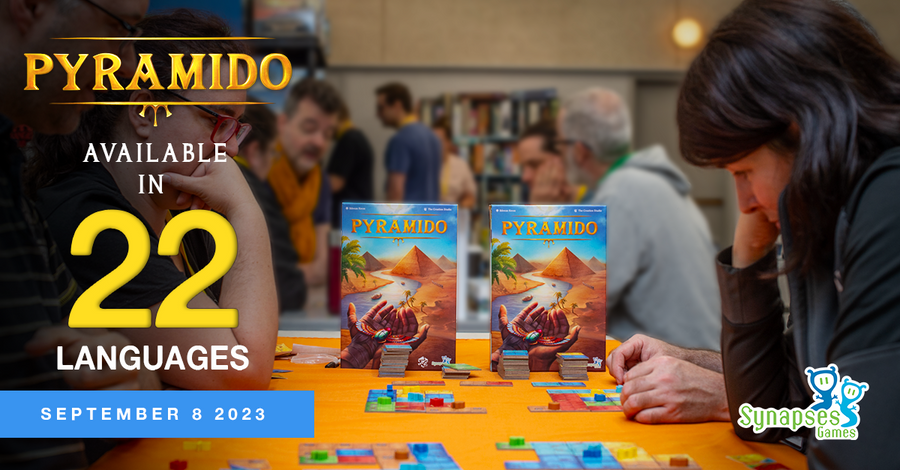 Pyramido will soon be available in 22 languages