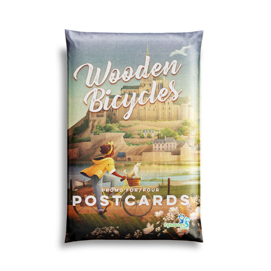 PRE-ORDER - Postcards: Premium Wooden Bicycles Pawns