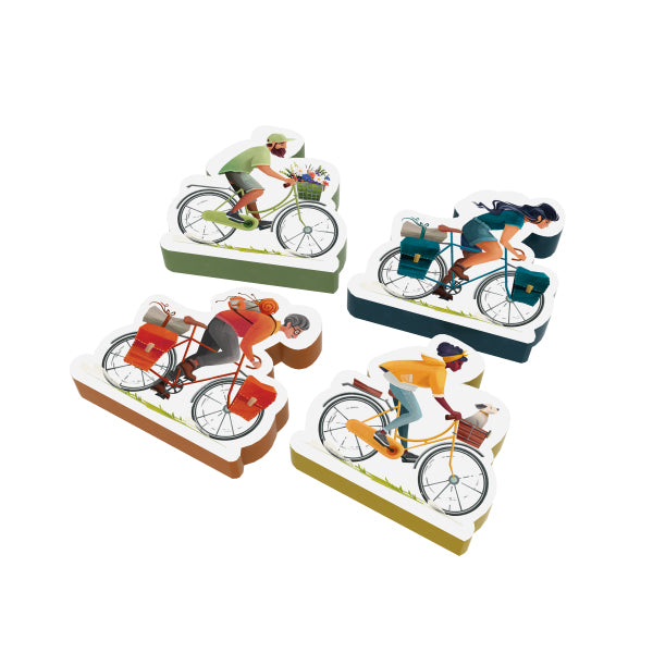 PRE-ORDER - Postcards: Premium Wooden Bicycles Pawns