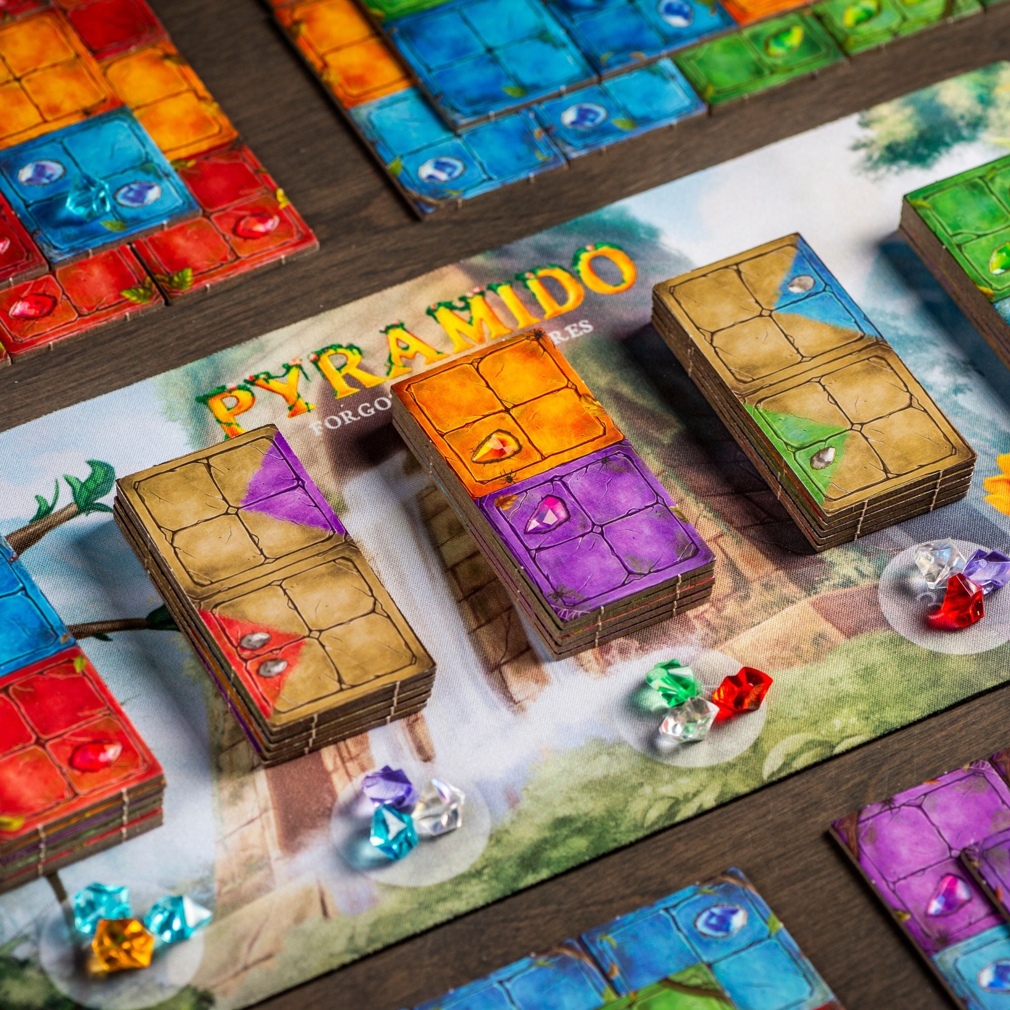 Pyramido: Forgotten Treasures - Playmat